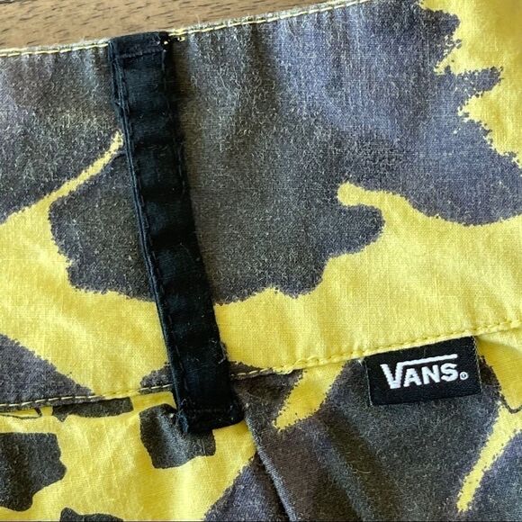 Vans Off The Wall Yellow and Black Mini Skirt - 7‎ - Picture 6 of 14
